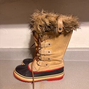 SOREL Women's Joan of Arctic Insulated Waterproof Winter Boots Womens size 9